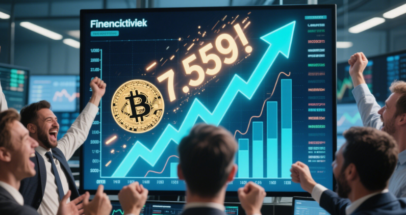 加密货币起飞：比特币飙升，市场动态发生戏剧性变化